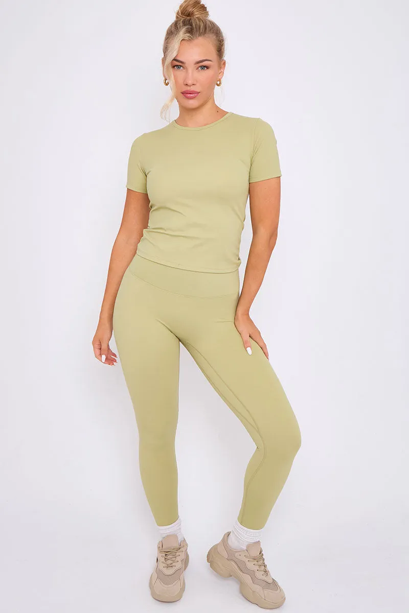 On Sale Athleisure T-shirt And Leggings Set - Oakley sold by Storm Desire product image thumbnail 5