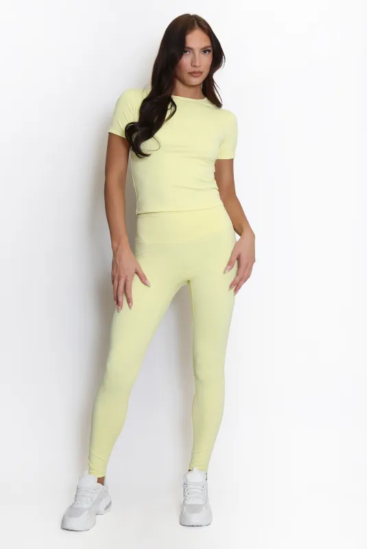 On Sale Athleisure T-shirt And Leggings Set - Oakley sold by Storm Desire