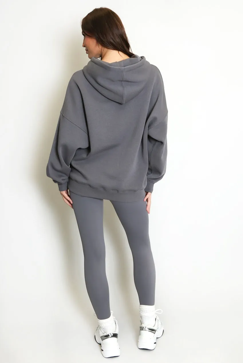 Stylist Embossed Oversized Hoodie - Ayra sold by Storm Desire product image thumbnail 3