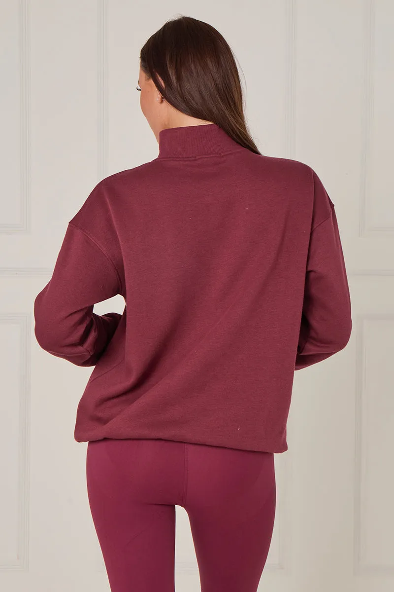 Half Zip Casual Sweatshirt - Liberty sold by Storm Desire product image thumbnail 5