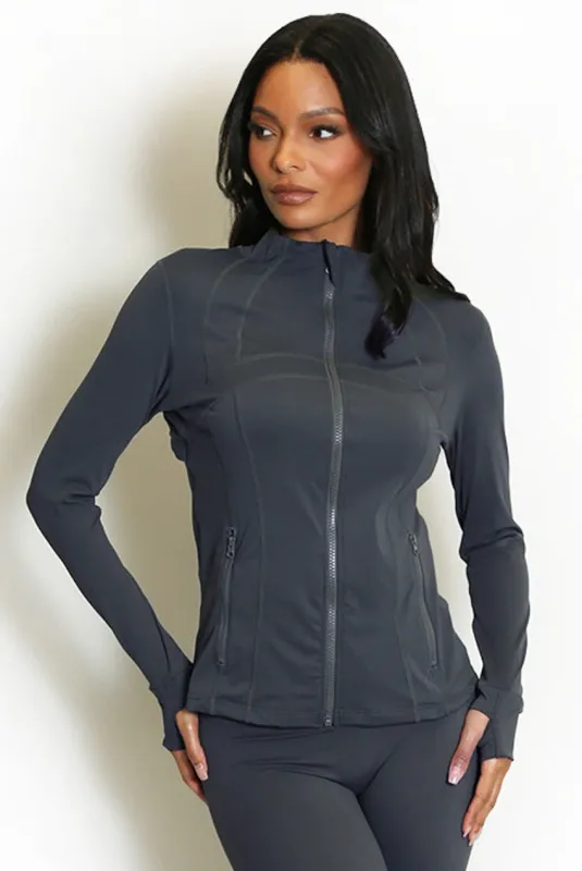 New Sculpted Active Gym Jacket - Nola sold by Storm Desire