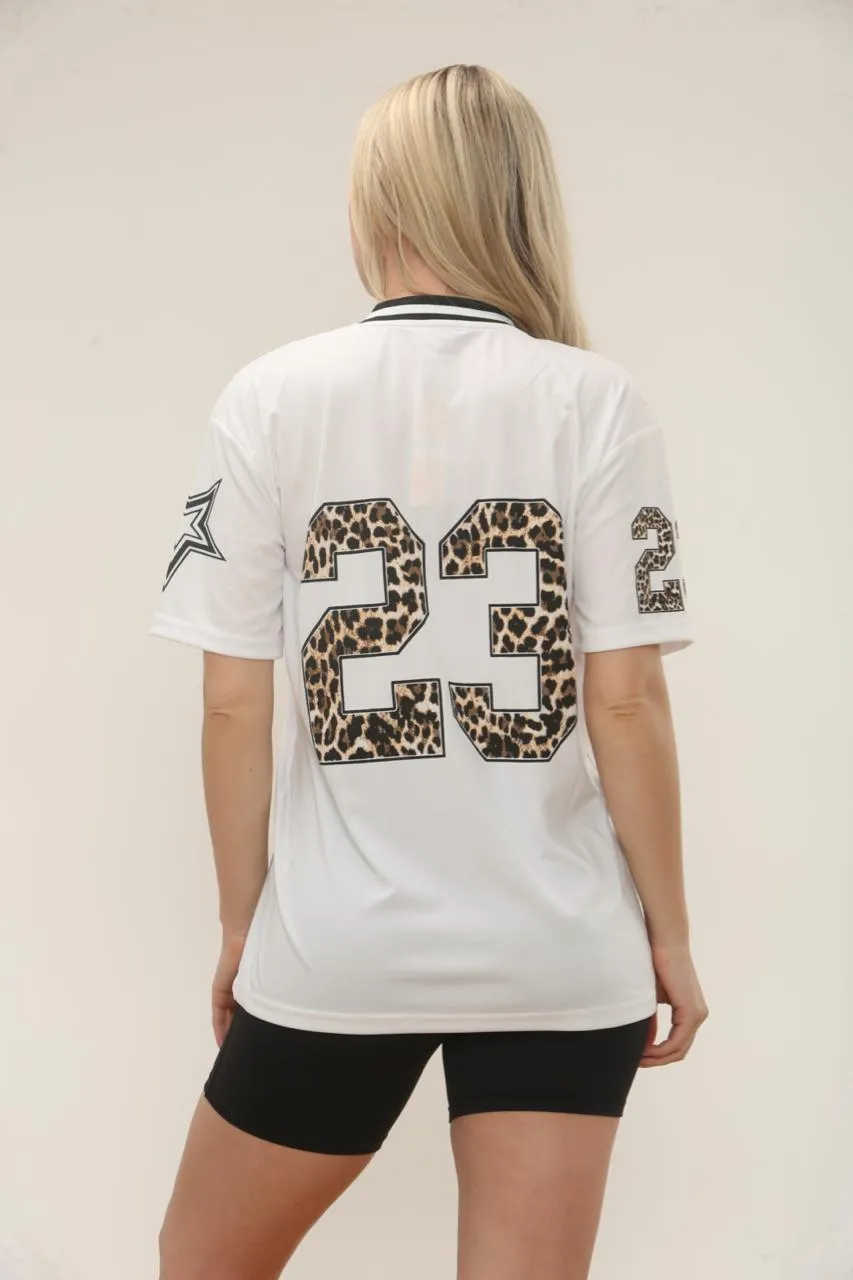 Animal Print 23 American Football Top - Charleigh sold by Storm Desire product image thumbnail 4