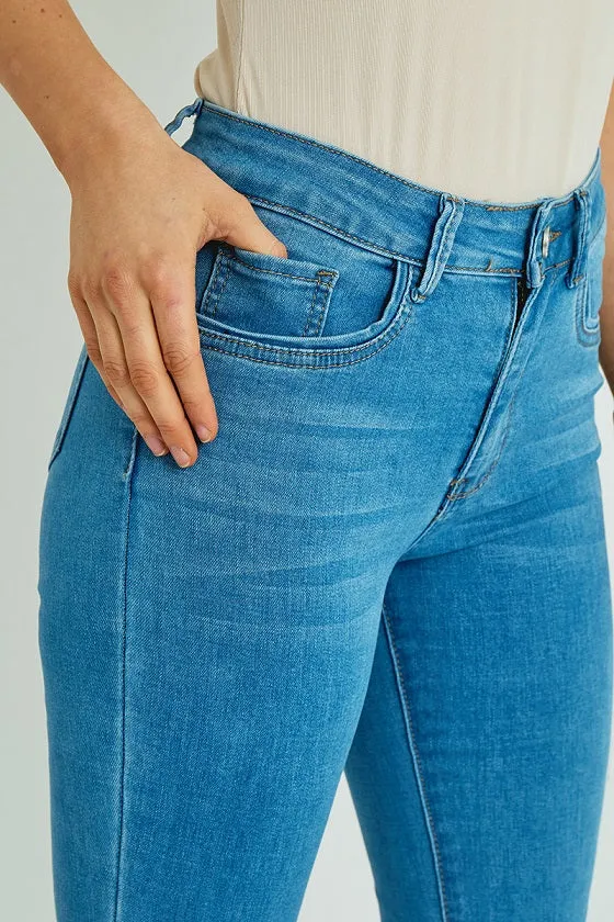 Bell Bottom Flare Denim Jeans - Ivy sold by Storm Desire product image thumbnail 5