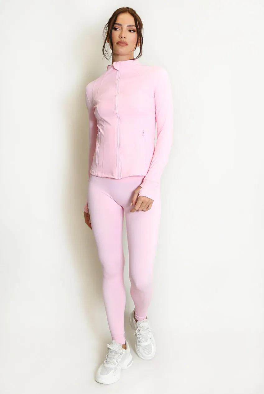 Sculpted Gym Jacket And Legging Set - Maeve sold by Storm Desire product image thumbnail 4