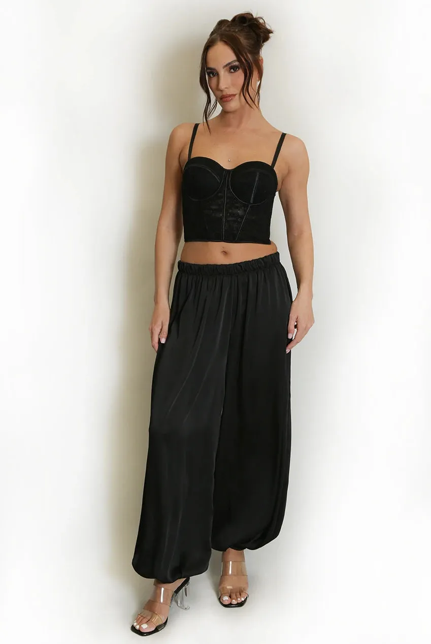 Lace Corset Top - Rose sold by Storm Desire product image thumbnail 3