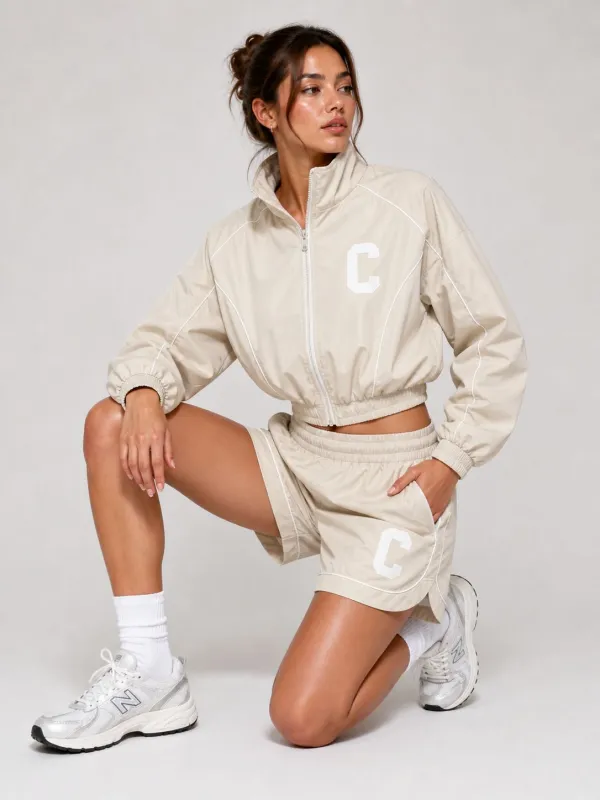 Piping Shell Jacket & Shorts Co-ord Set - Alice made by Storm Desire