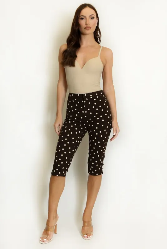 Polka Dot Capri Jegging - River made by Storm Desire