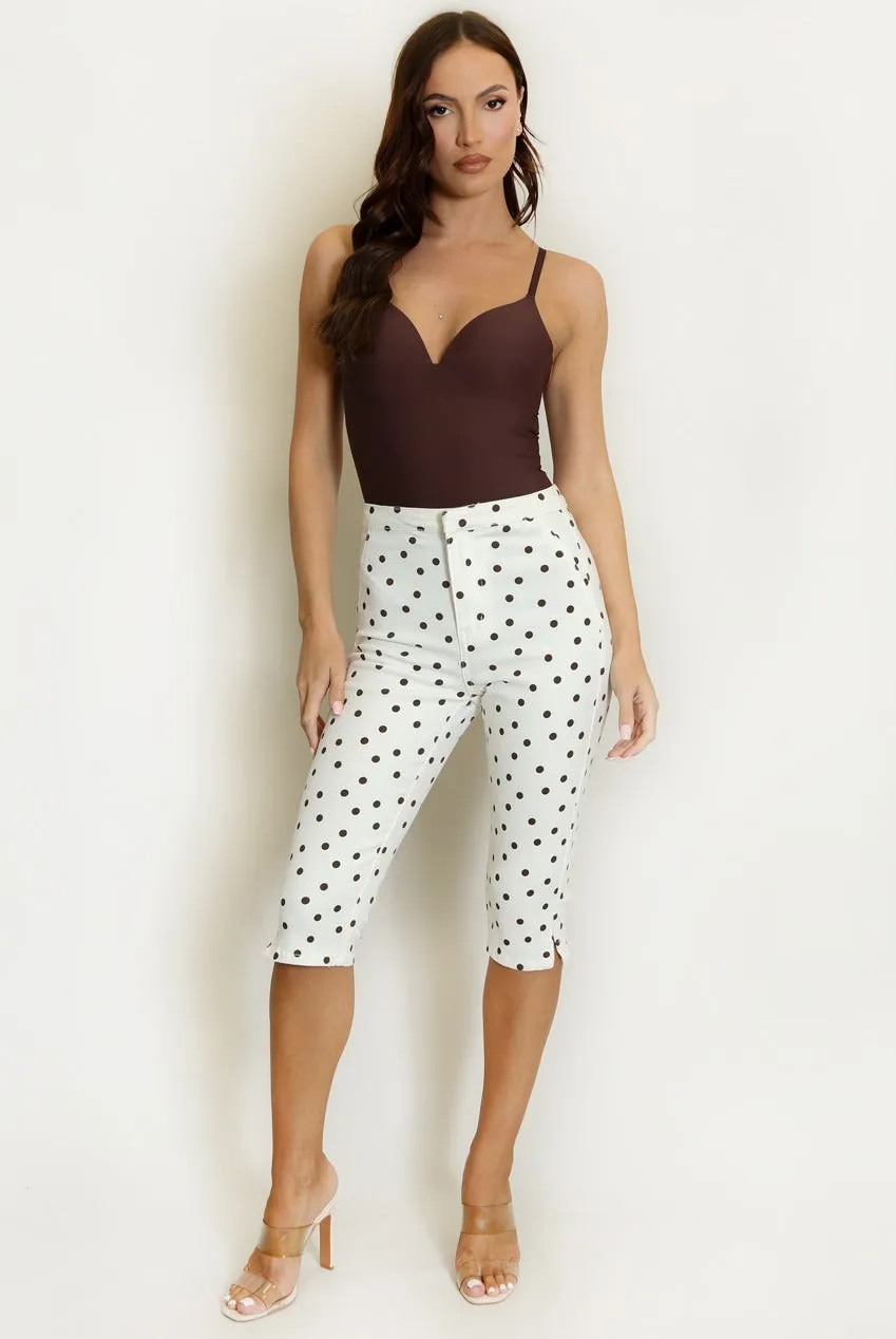 Polka Dot Capri Jegging - River sold by Storm Desire product image thumbnail 5