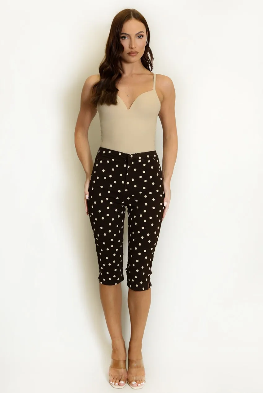 Polka Dot Capri Jegging - River sold by Storm Desire product image thumbnail 3