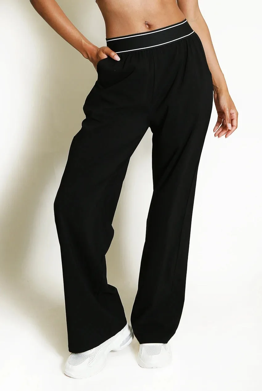 Banded Waist Wide Leg Trousers - Anita sold by Storm Desire product image thumbnail 4