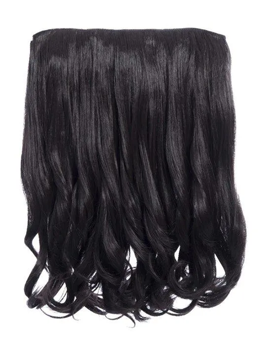 Rosie 1 Weft 16″ Curly Hair Extensions In Jet Black sold by Storm Desire