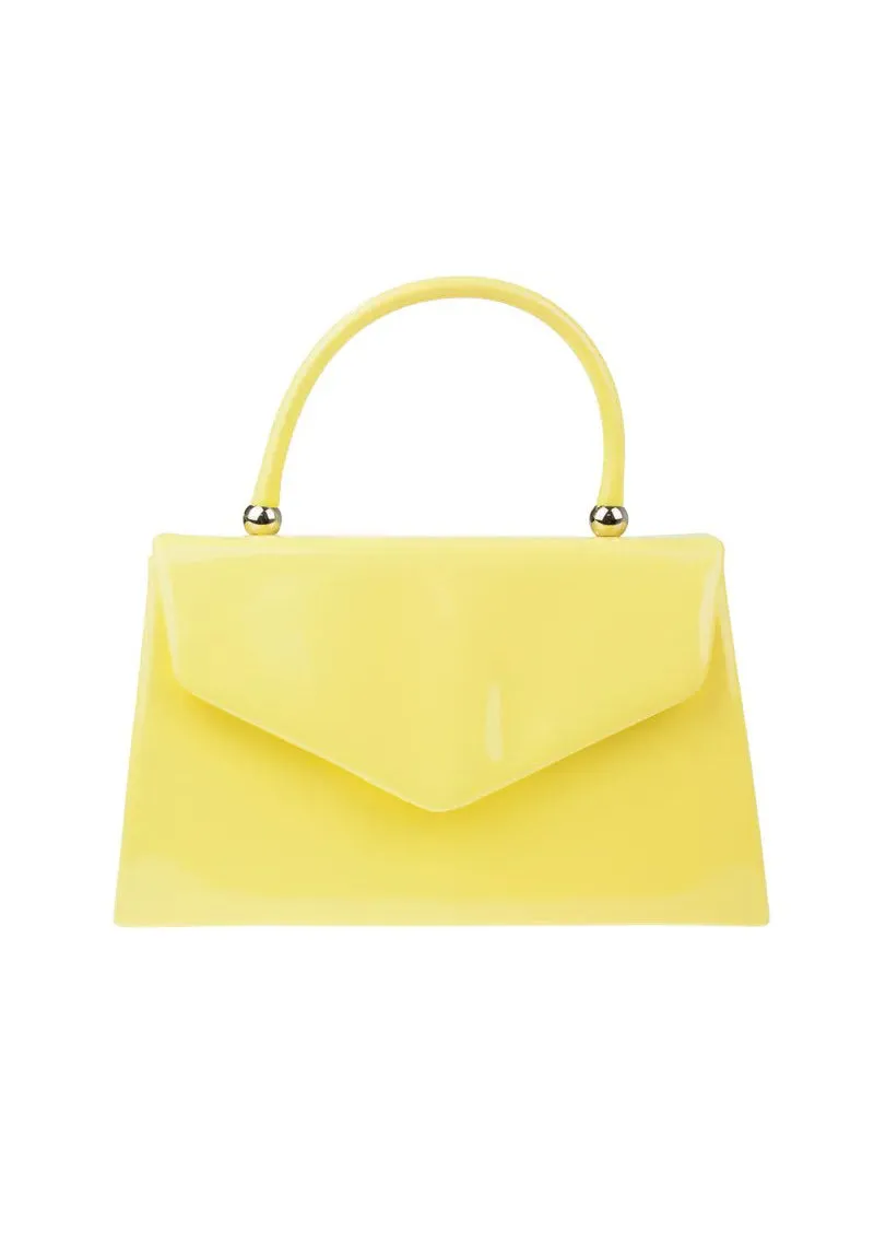 Shiny Patent PU Top Handle Mini Bag - Shelby sold by Storm Desire product image thumbnail 4