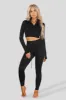 Ribbed Zip Top & Leggings Active Set - Gwen sold by Storm Desire