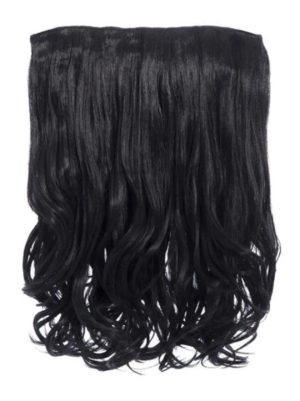 Rosie 1 Weft 16″ Curly Hair Extensions In Natural Black sold by Storm Desire