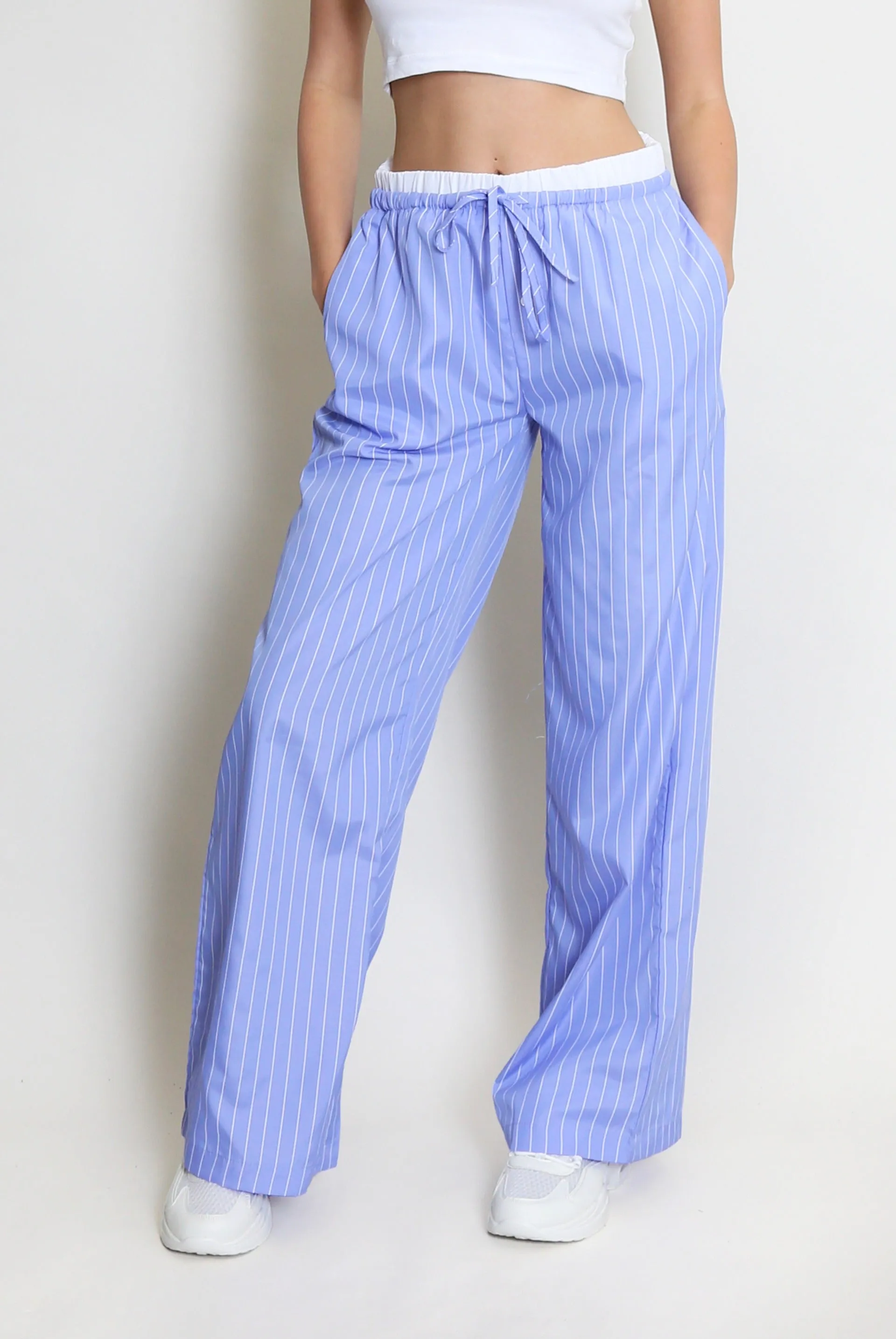 Striped Pyjama Style Trouser - Harmony sold by Storm Desire product image thumbnail 3