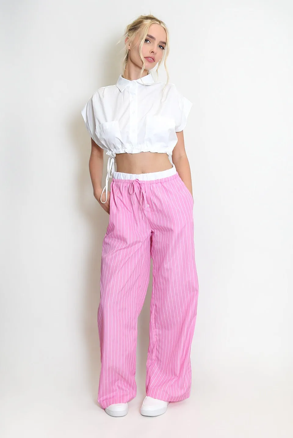 Striped Pyjama Style Trouser - Harmony sold by Storm Desire product image thumbnail 4