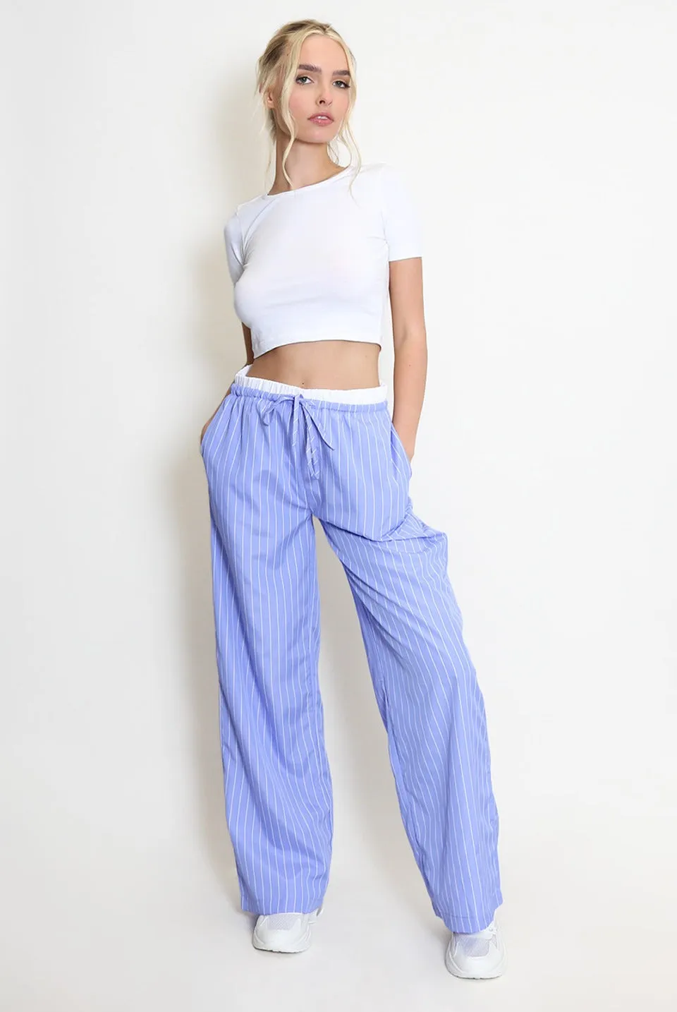 Striped Pyjama Style Trouser - Harmony sold by Storm Desire