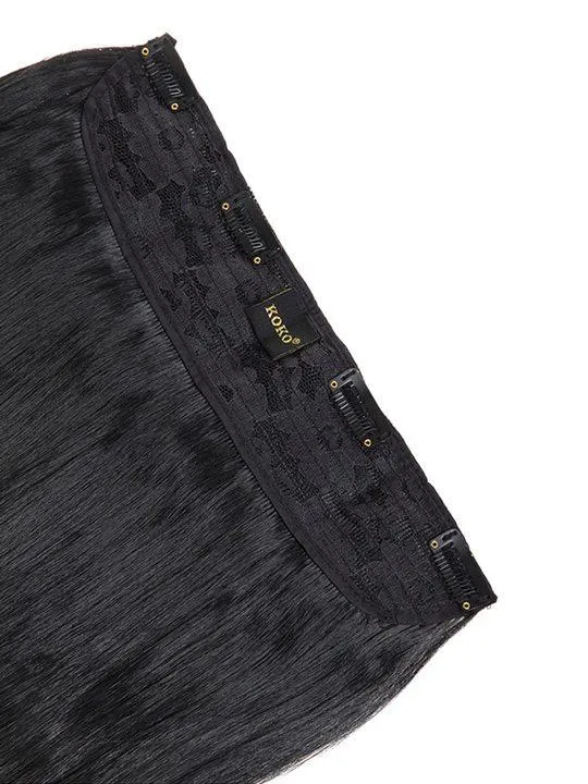 Dolce 1 Weft 18″ Straight Hair Extensions In Jet Black sold by Storm Desire product image thumbnail 2