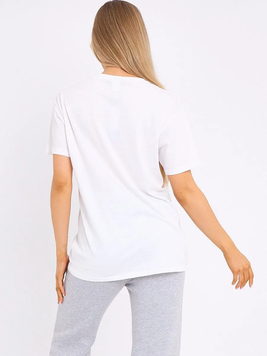 White Bubble Tea Graphic Printed T-Shirt - Charlotte sold by Storm Desire product image thumbnail 4