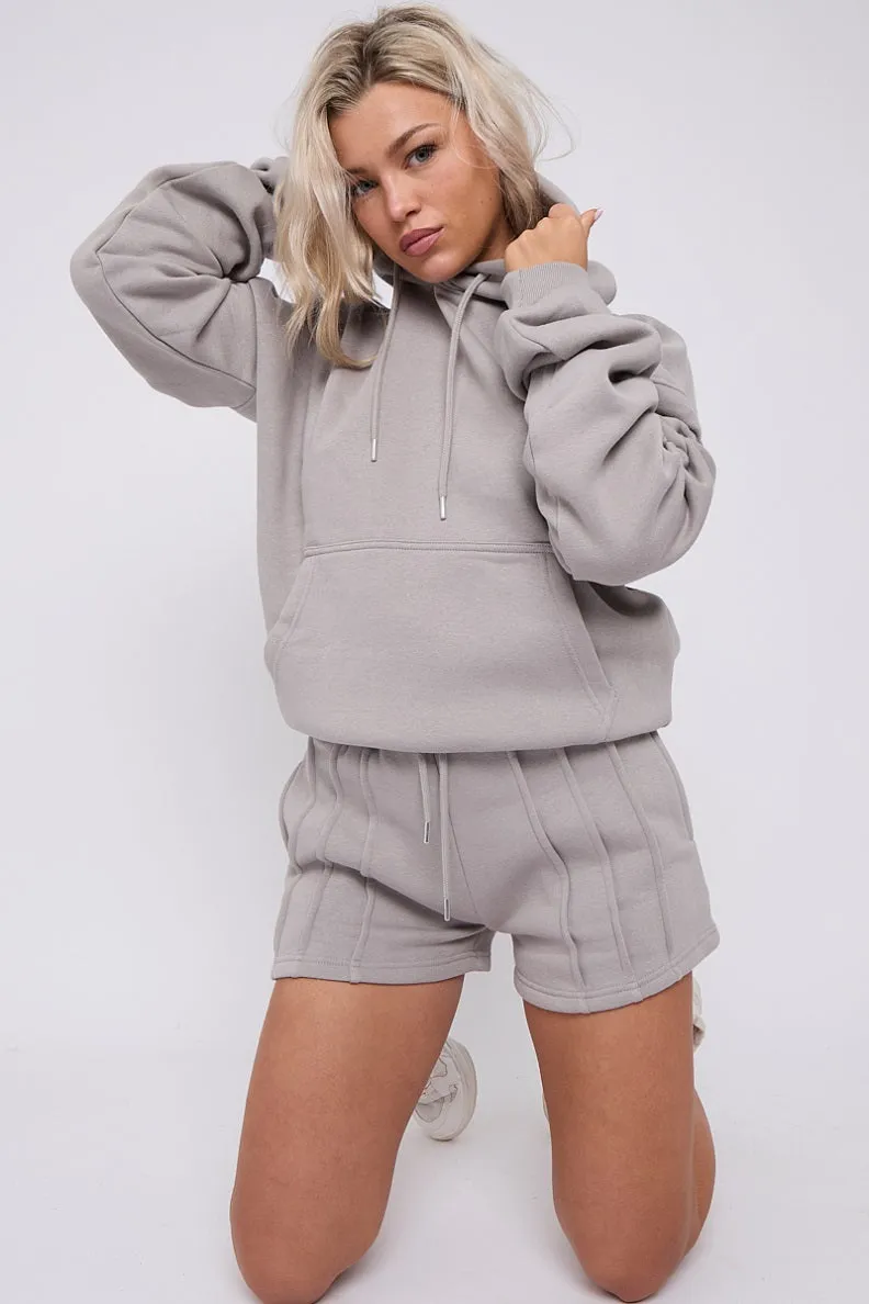 Ruched Sleeve Hooded Sweatshirt - Kora sold by Storm Desire product image thumbnail 3