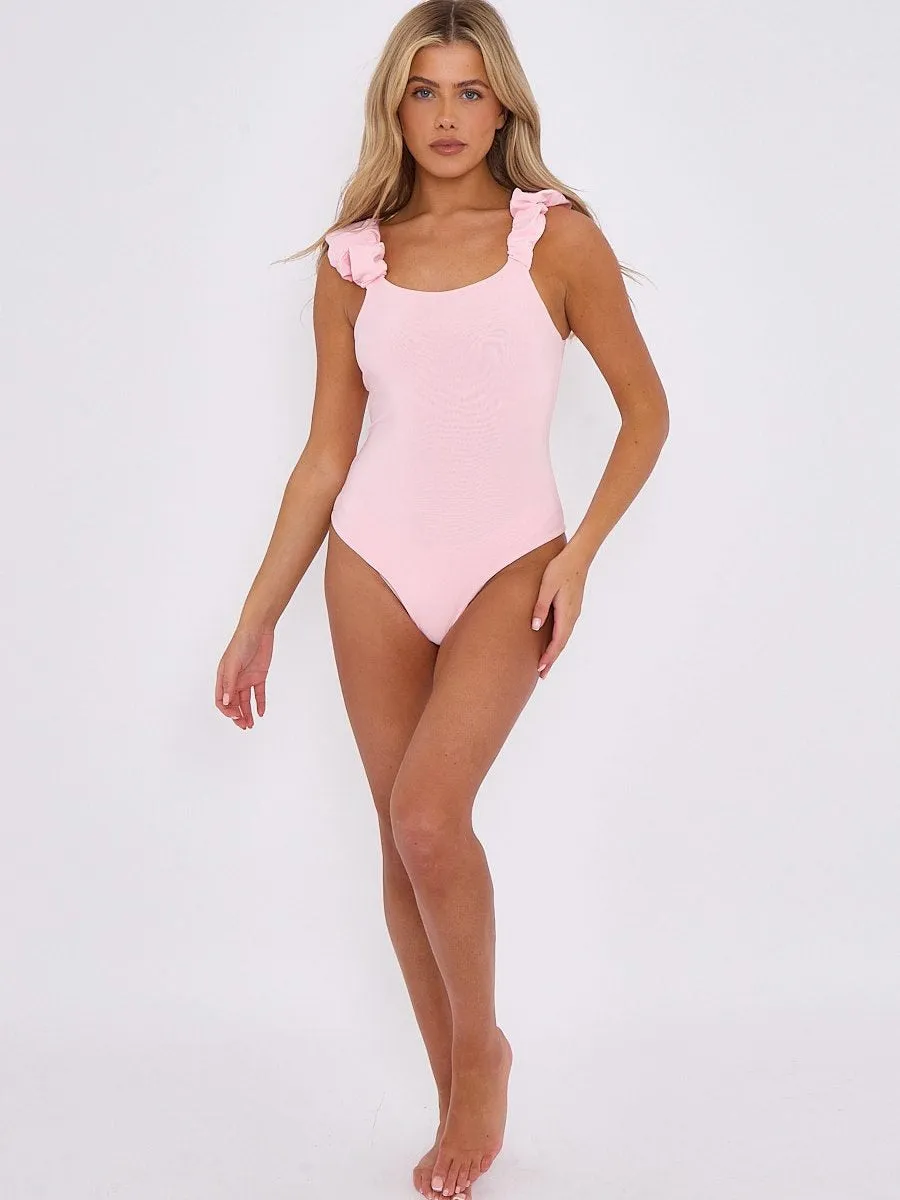 Ruched Shoulder Slinky Bodysuit - Gianna sold by Storm Desire