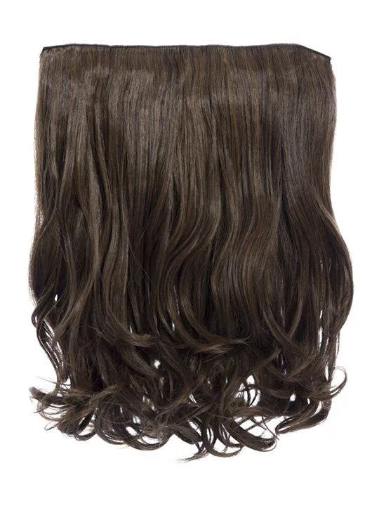 Rosie 1 Weft 16″ Curly Hair Extensions In Dark Brown and Caramel sold by Storm Desire