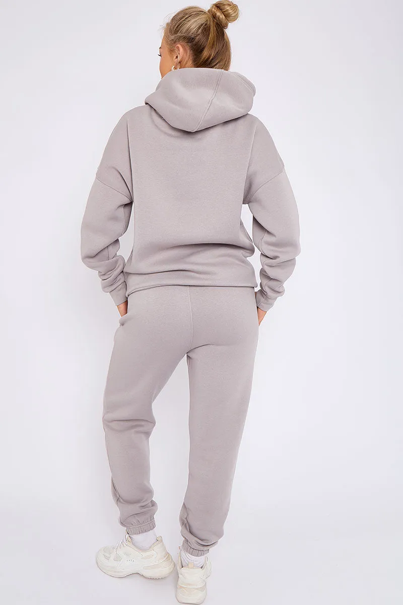 Hooded Oversize & Jogger Loungewear Set - Flora sold by Storm Desire product image thumbnail 4