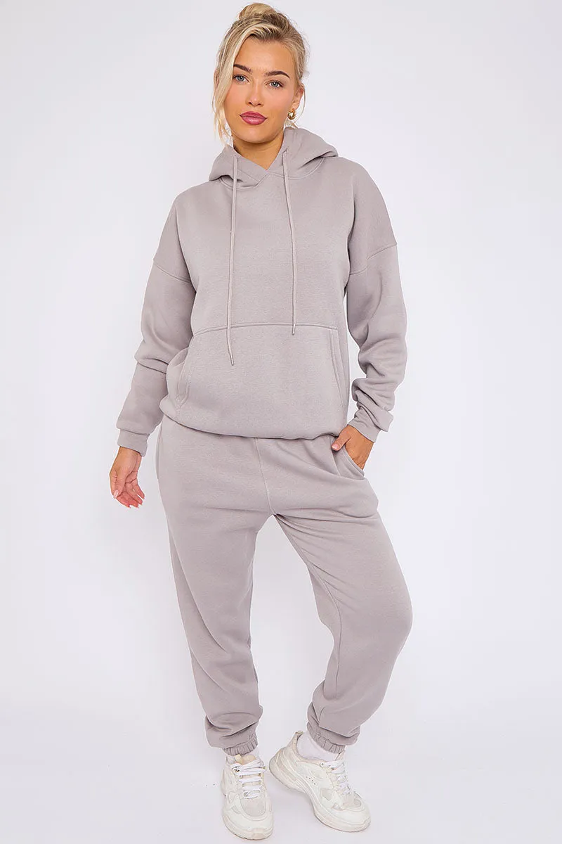Hooded Oversize & Jogger Loungewear Set - Flora sold by Storm Desire product image thumbnail 2