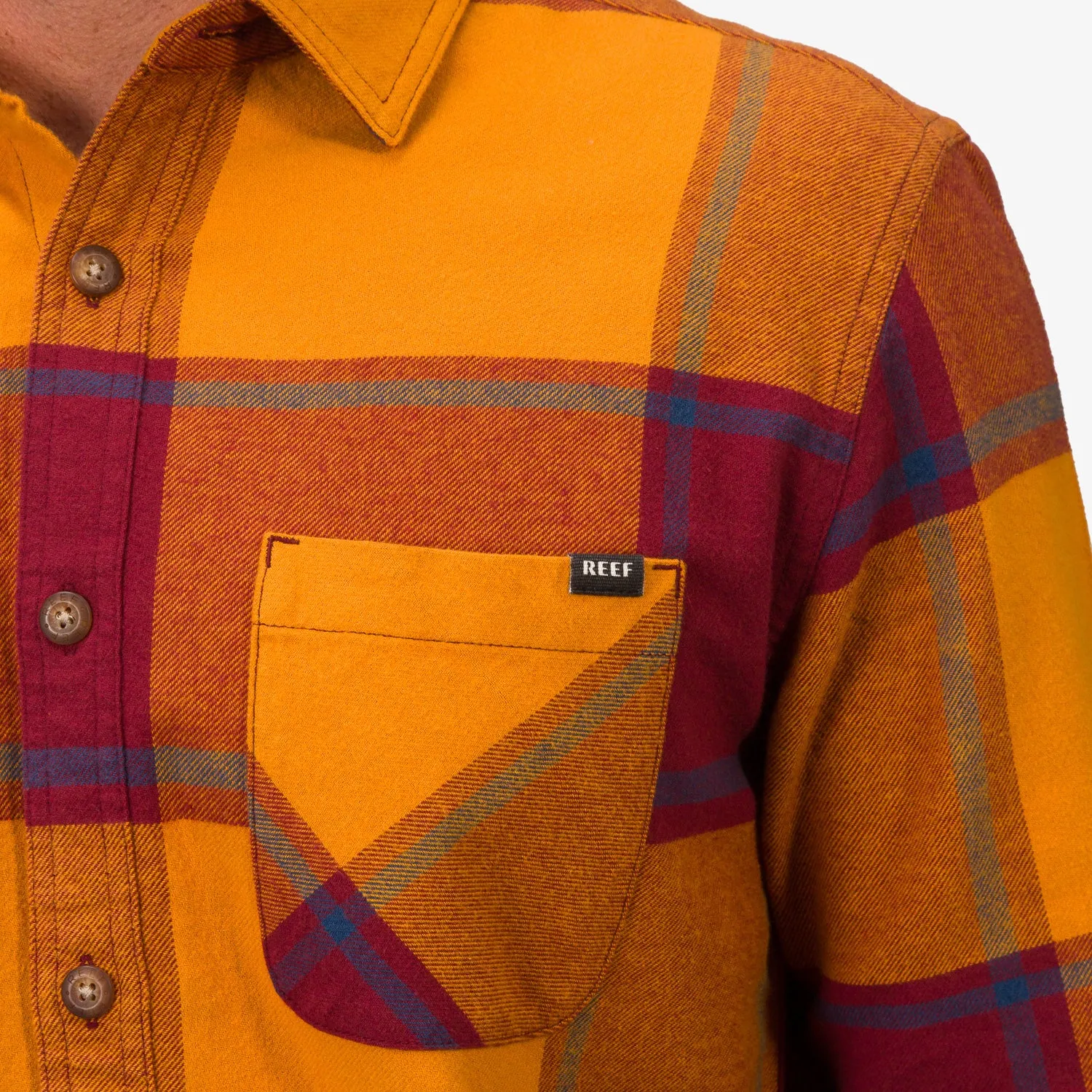 Morris Ls Wvn Shirt sold by Reef Dynamic product image thumbnail 4