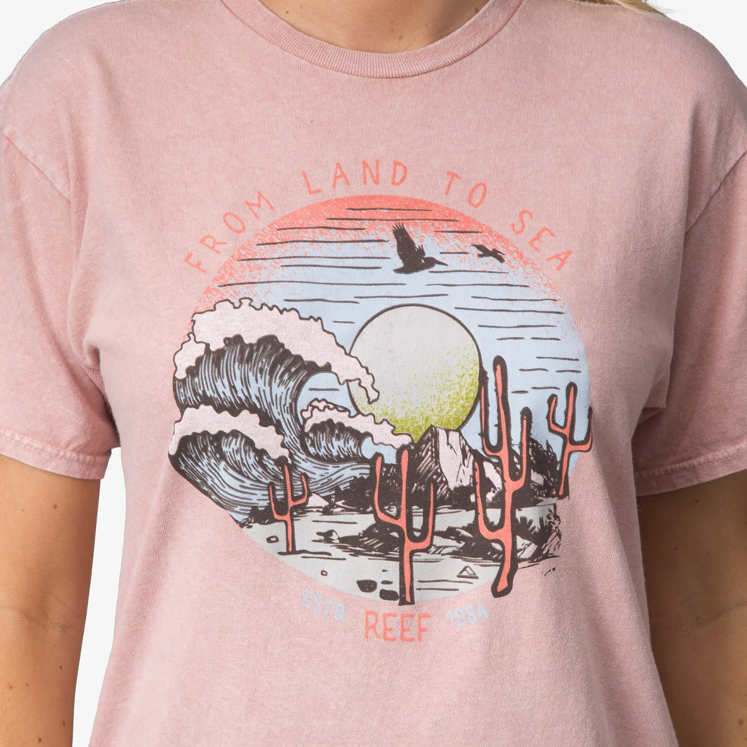 Wanderlust Short Sleeve Washed Tee sold by Reef Dynamic product image thumbnail 4