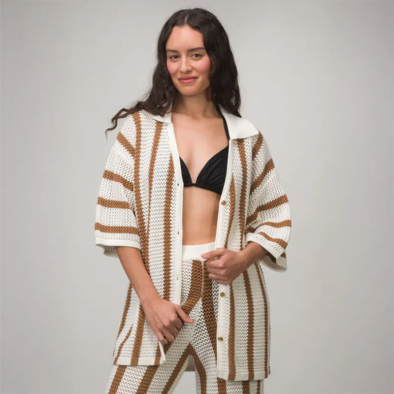 Mika Button Down Top sold by Reef Dynamic