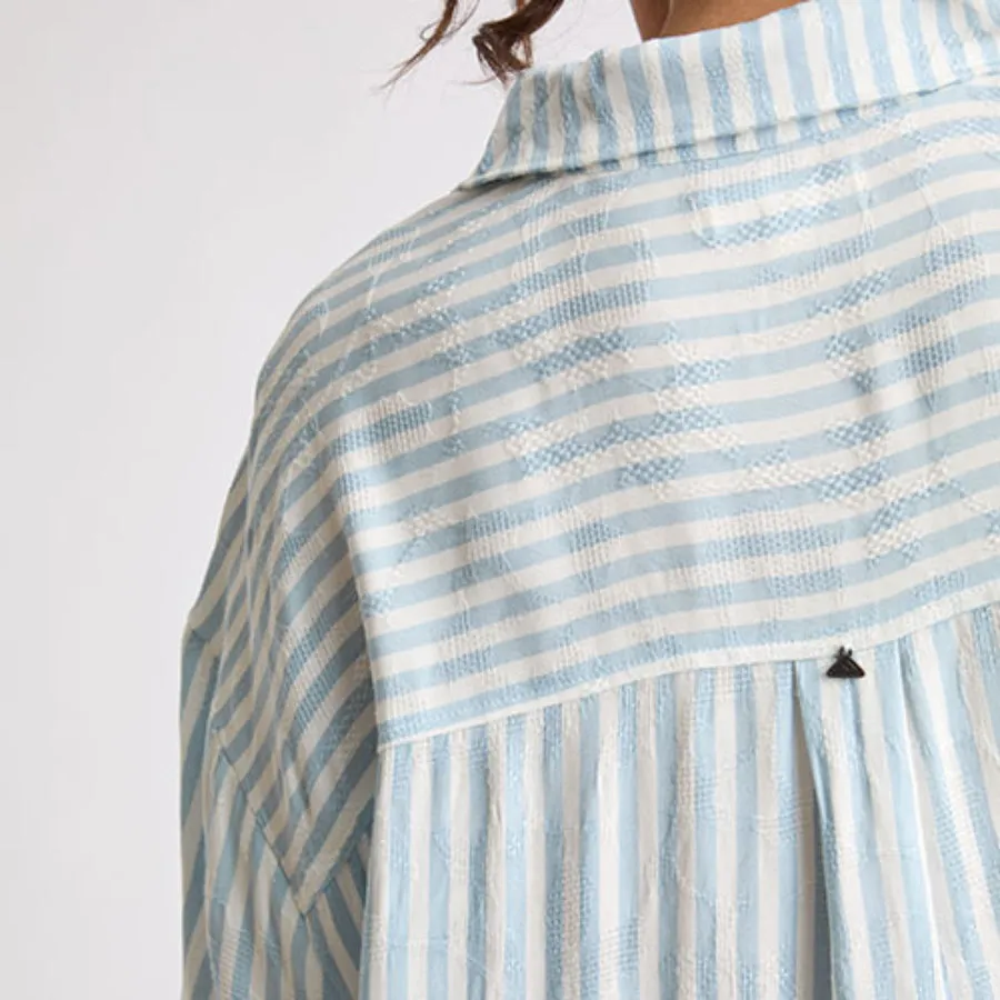 Ollie Striped Shirt Dress sold by Reef Dynamic product image thumbnail 5