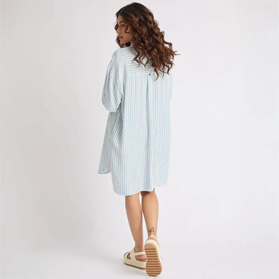 Ollie Striped Shirt Dress sold by Reef Dynamic product image thumbnail 4