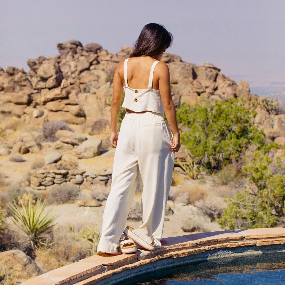 Tori Linen Tank sold by Reef Dynamic product image thumbnail 4