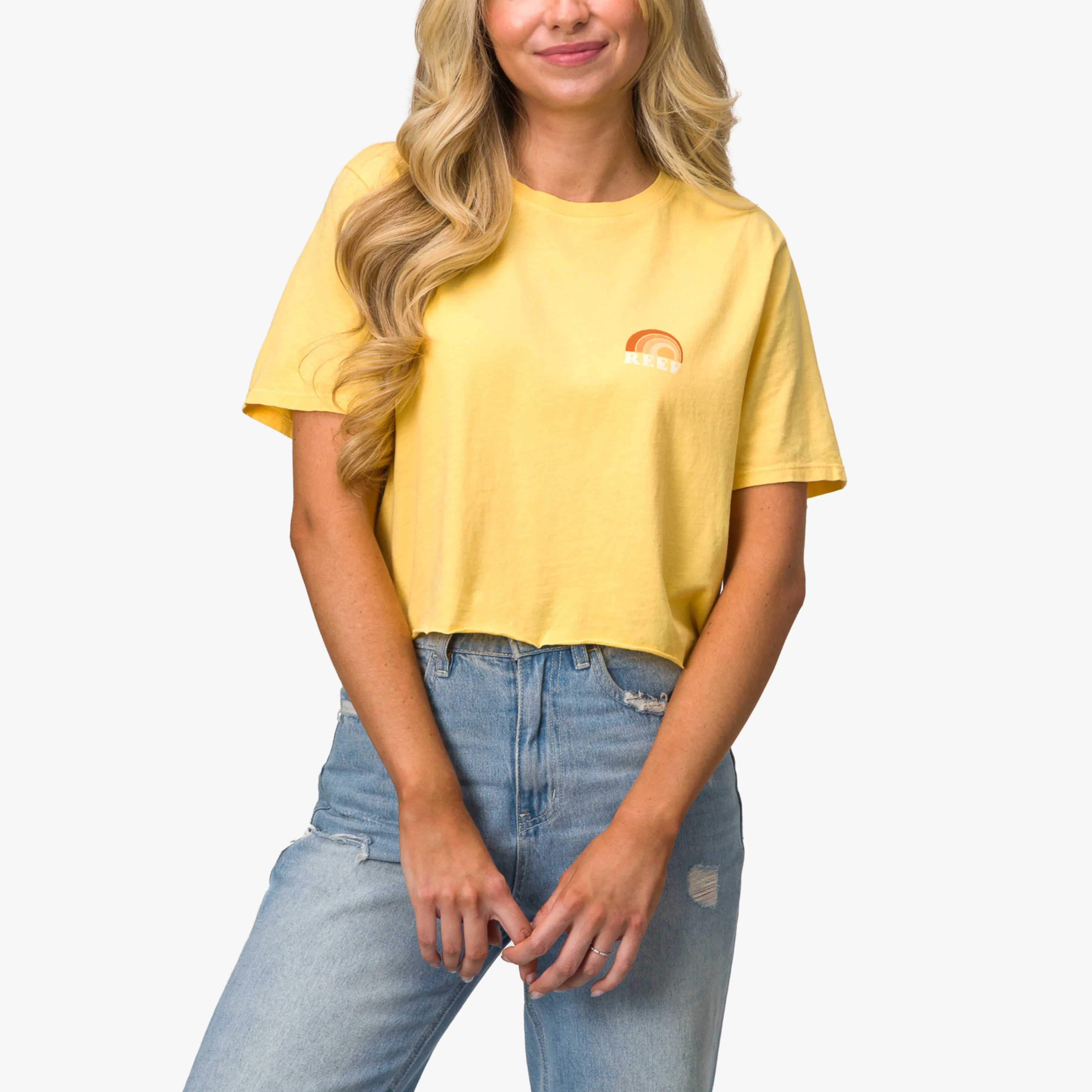Becca 18" Crop T-Shirt sold by Reef Dynamic