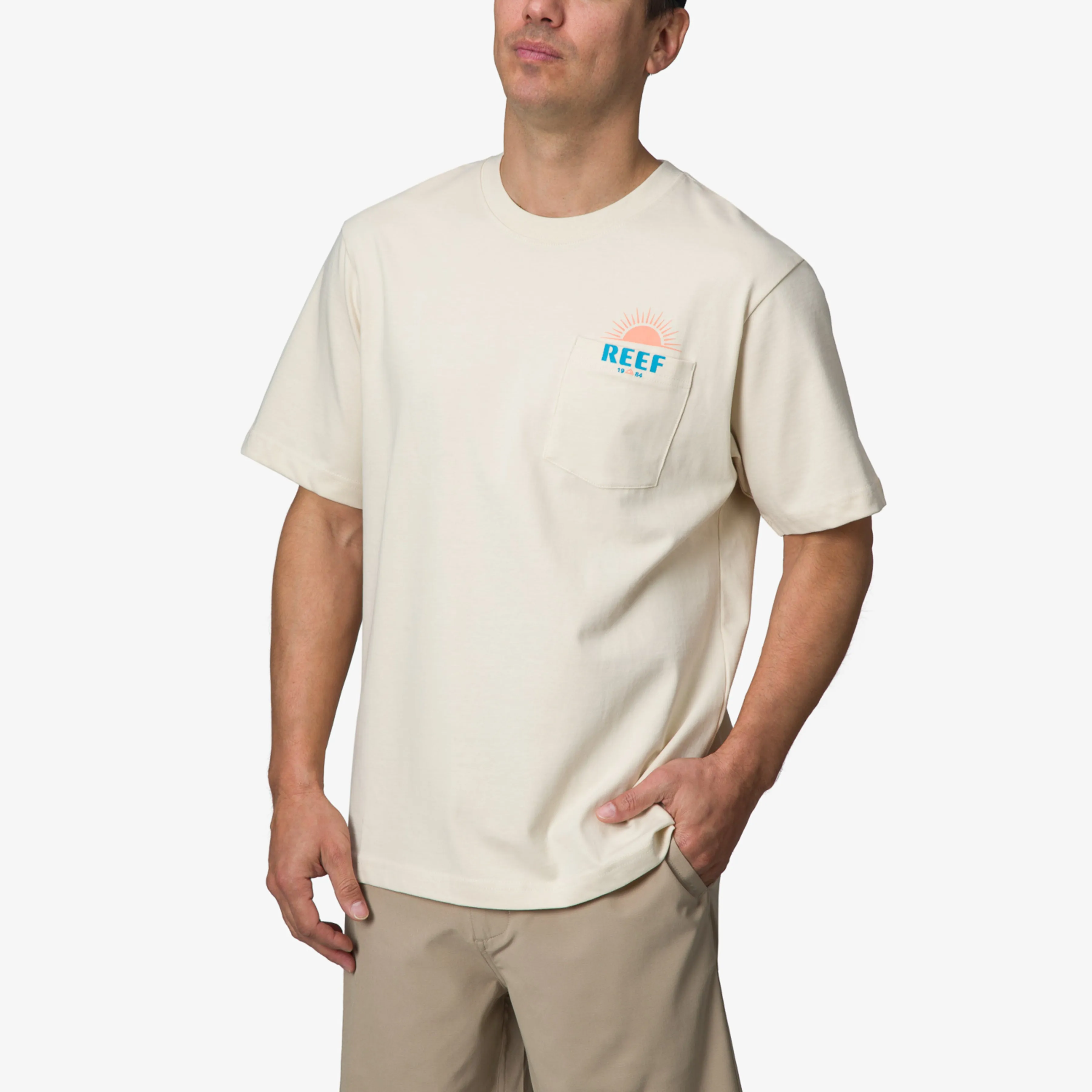 Sunrise Pocket Short Sleeve T-Shirt sold by Reef Dynamic product image thumbnail 4