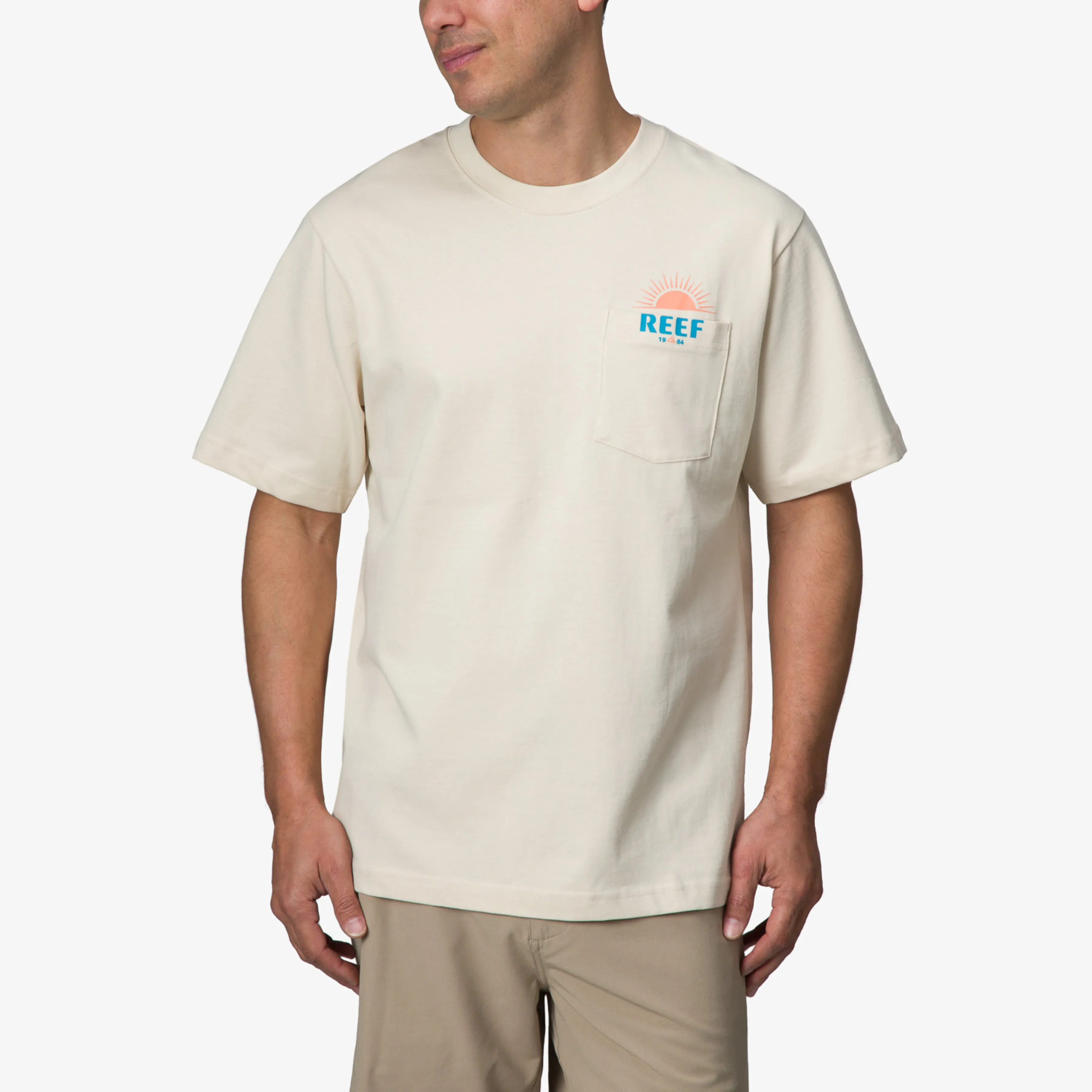 Sunrise Pocket Short Sleeve T-Shirt sold by Reef Dynamic