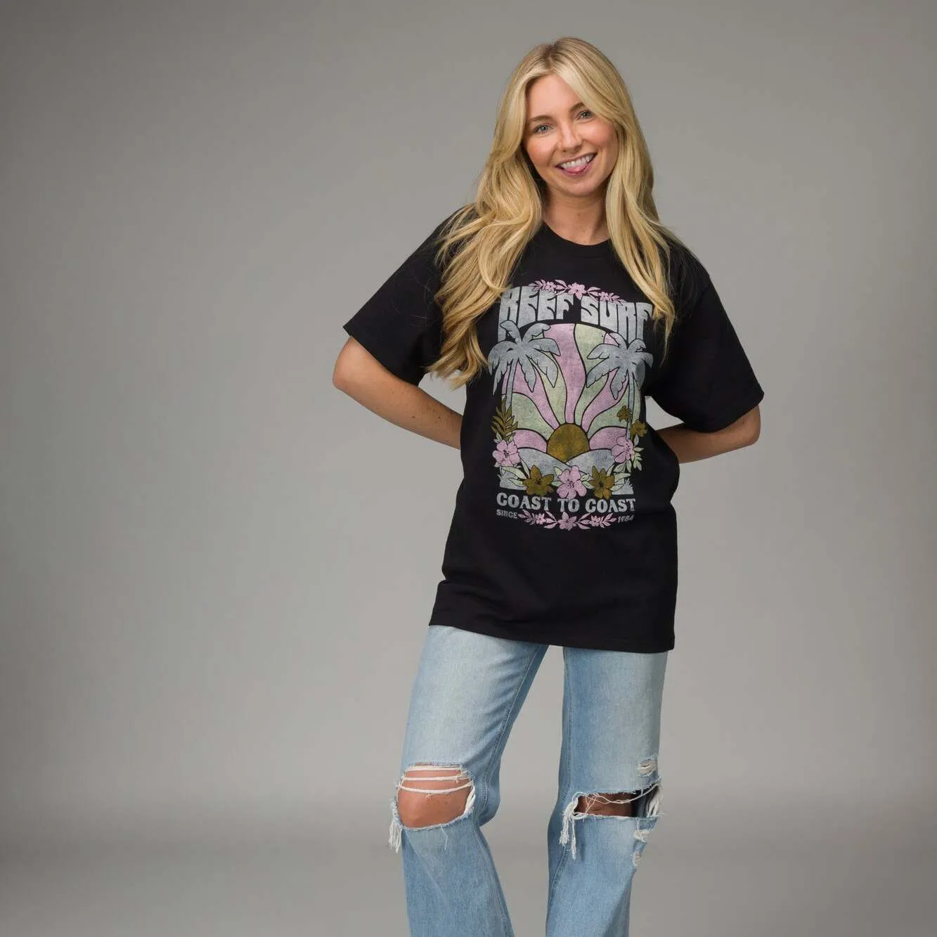 Coastal Boyfriend Crew sold by Reef Dynamic