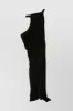Asymmetric draped maxi dress sold by Renaisa