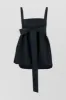 Bandeau top with wrap detail and thin straps sold by Renaisa