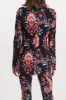 Paisley printed fitted tailoring blazer sold by Renaisa