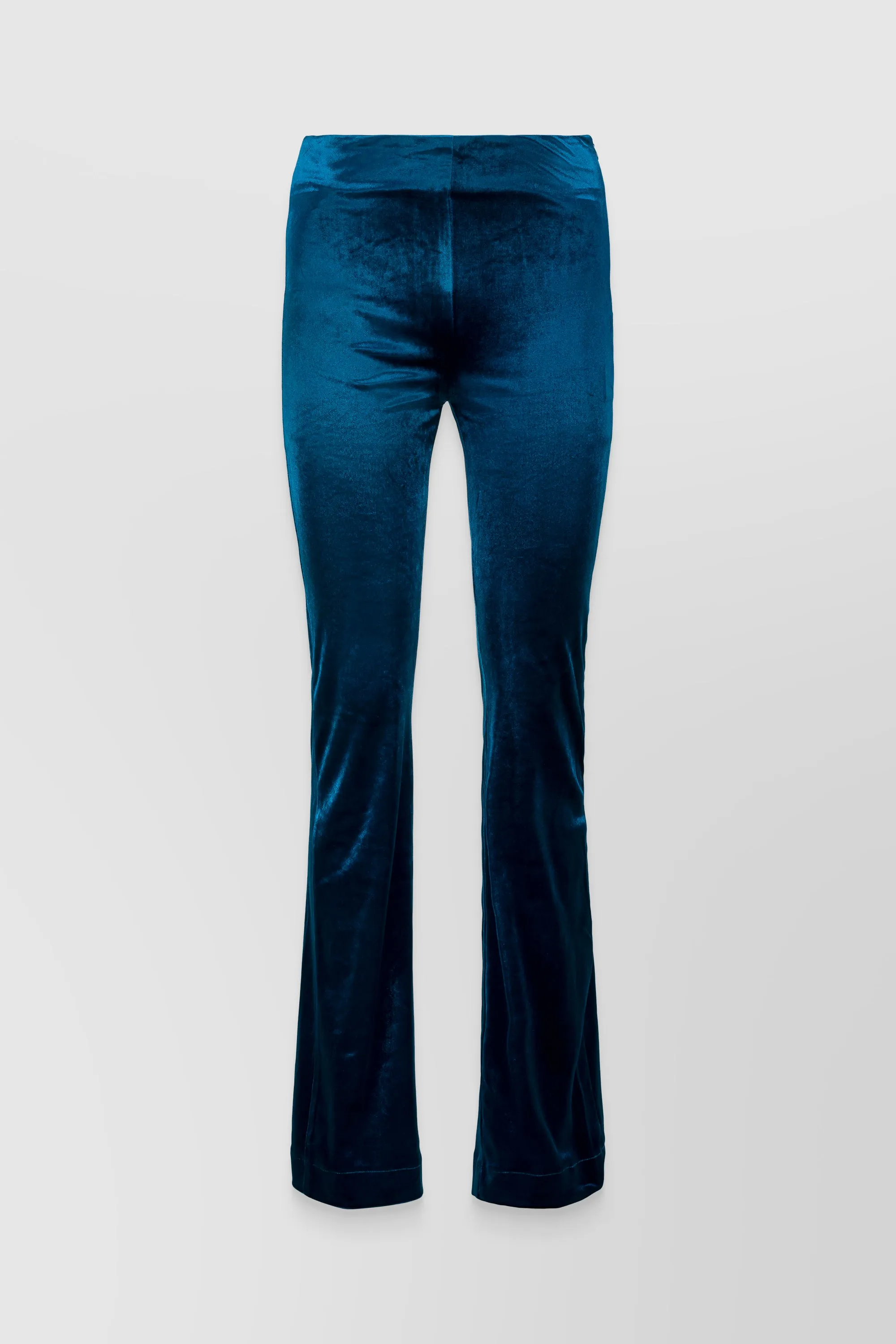 Fluid straight leg velvet pants sold by Renaisa product image thumbnail 4