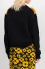 Round neck wool sweater with Carhartt print sold by Renaisa
