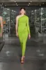 One shoulder draped recycled jersey maxi dress sold by Renaisa