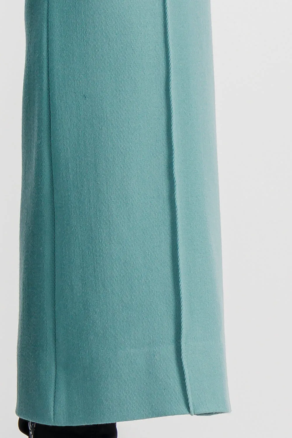 Cropped straight leg wool-nylon pants sold by Renaisa product image thumbnail 5