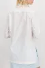 Classic shirt with flower embroidered collar sold by Renaisa