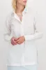 Classic shirt with flower embroidered collar sold by Renaisa