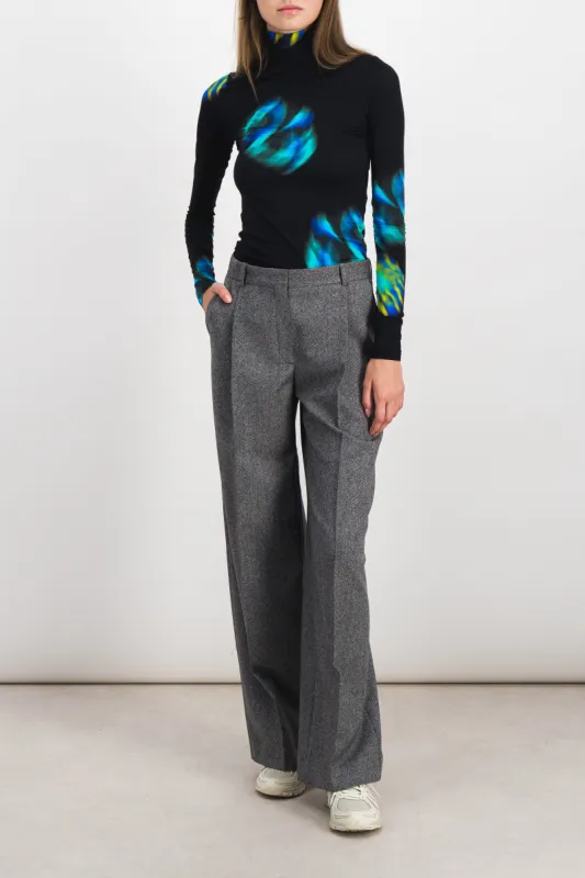 Printed second skin jersey top sold by Renaisa