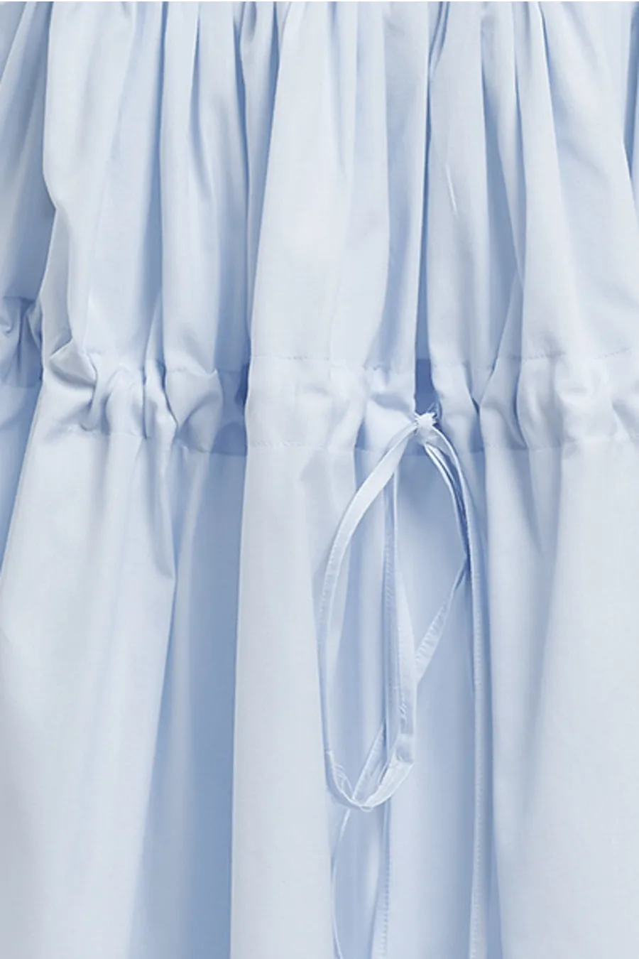 Gathered midi chemisier dress sold by Renaisa product image thumbnail 4