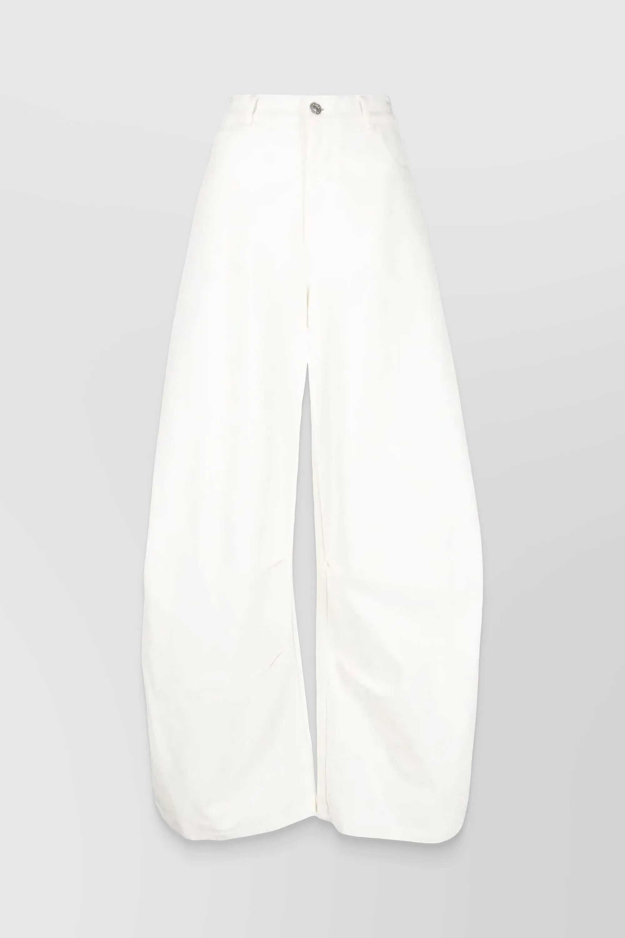 Flared wide leg 5 pockets pants sold by Renaisa